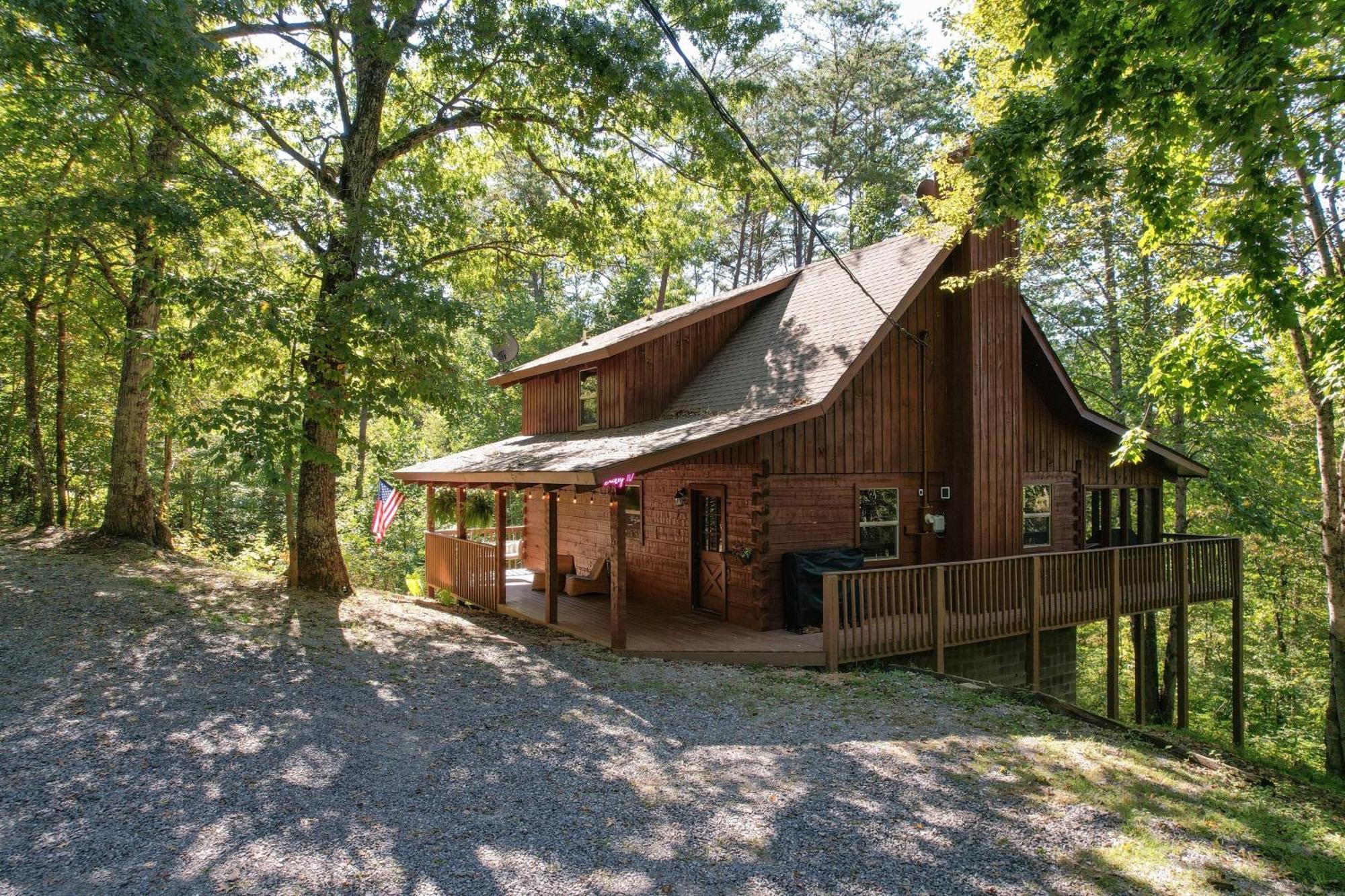 Dudley IV By Avantstay Cosy Cabin W Hot Tub Sweeping Views Pigeon Forge Exterior foto